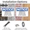 Signmission Emergency Water And Gas Shutoff Tool Do Not Remove, 10 in W x Rectangle, Plastic OS-2PACK-NS-P-710-L-11936 - alternate 2